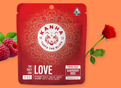 Kanha FX Gummies Raspberry Rose THCV:CBG