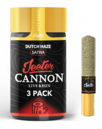 Baby Cannons Live Resin - Dutch Haze - Infused Preroll - 3pk - 1.5g