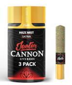 Jeeter - Baby Cannons Live Resin - Haze Mist - Infused Preroll - 3pk - 1.5g