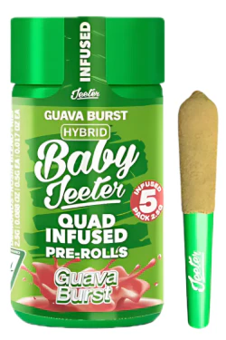 Jeeter - Jeeter - Baby Jeeter - Guava Burst - Infused Preroll - 5pk - 2.5G Main Image