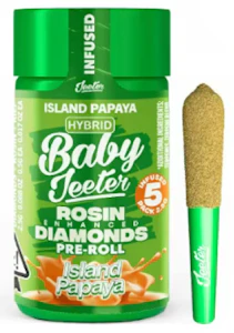 JEETER - Jeeter - Baby Jeeter - Island Papaya - Infused Preroll - 5pk - 2.5G