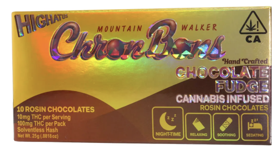 ChronBon - Chocolate Fudge | 100mg Chocolate | ChronBons