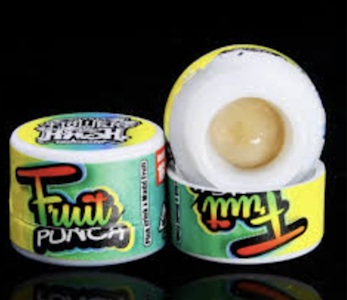Shasta Flower & Hash Company - Fruit Punch - Live Rosin - 1g