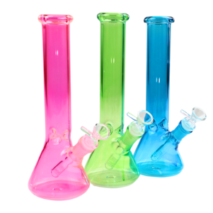 LUV BUDS - SirEEL 10" UV Beaker Bong with Flower Bowl