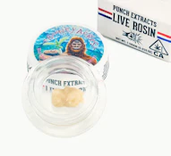 PUNCH .2G Glowz TIER 1 Fresh Press Live Rosin