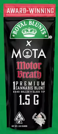 Royal Blunts - Royal Blunts x Mota - Motor Breath - Blunt - 1.5g Main Image