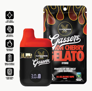 CLAYBOURNE CO. - Claybourne Co. - 1g AIO - Lemon Cherry Gelato