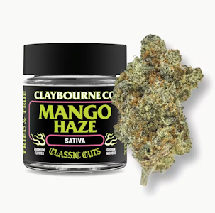 CLAYBOURNE CO. - Claybourne Co. - 3.5g Classic Cuts - Mango Haze