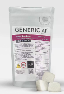 Generic AF - Fruit Punch - 100MG Gummies