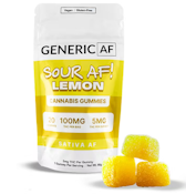 Sour Lemon - 100MG Gummies