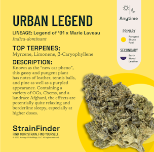 THE BOTANIST - The Botanist | Flower | Urban Legend | 3.5g