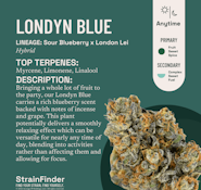 The Botanist | Flower | Londyn Blue | 3.5g