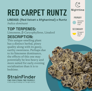 THE BOTANIST - The Botanist | Flower | Red Carpet Runtz | 14g