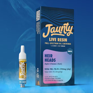 JAUNTY - Jaunty - Heir Heads "COMBO PACK" - 1g Live Resin AIO