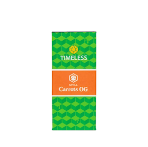 Timeless Vapes - Carrots OG (Chill) 1g Vape Cartridge