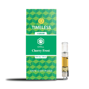 Timeless Vapes - Cherry Frost (Chill) 1g Vape Cartridge