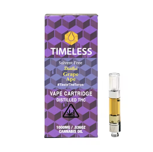 Timeless Vapes - Grape Ape (Rest) 1g Vape Cartridge