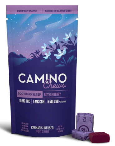 Camino - Boysenberry Soothing Sleep - 100MG Chews Main Image