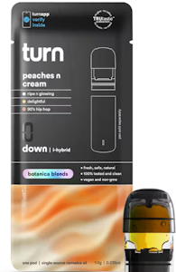 TURN - Peaches N Cream - 1G Botanical Blends Pod