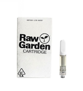 RAW GARDEN - Raw Garden Refined Live Resin™ 1.0g Cartridge - Garlic Cookies 83%