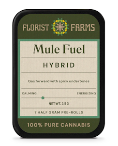 FLORIST FARMS - Florist Farms - Mule Fuel - .5g - Preroll - 7pk