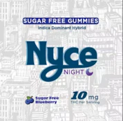 Nyce | Edible | Live Rosin | Blueberry | 10-pack | 10mg