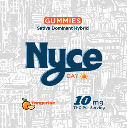 Nyce | Edible | Live Rosin | Tangerine | 10-pack | 10mg