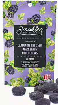 Smokiez Edibles - Smokiez - Edibles - Blackberry -100MG Main Image
