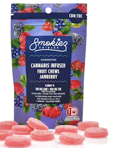 Smokiez Edibles - Smokiez - Ediblez - CBN 1:1 Jamberry -100MG