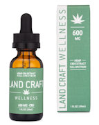 LAND CRAFT WELLNESS - Full-Spectrum CBD Tincture - 600mg CBD