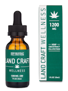 LAND CRAFT WELLNESS - Full Spectrum CBD Tincture - 1200mg CBD
