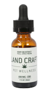 LAND CRAFT WELLNESS - Pet Wellness Full Spectrum CBD Tincture - 600mg CBD