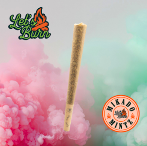 Let's Burn - Mikado Mintz 1g Pre-Roll 0011