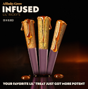 Black Ice Infused Lil' Ricky's (3 x 0.3g) I 00761