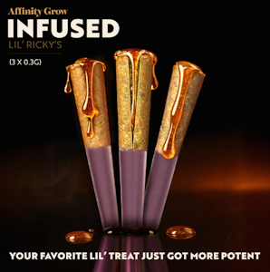 AFFINITY - Black Ice Infused Lil' Ricky's (3 x 0.3g) I 00761