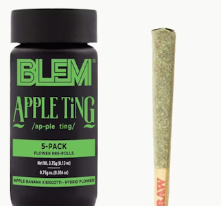 BLEM - BLEM 5PK Apple Ting Indoor Preroll Pack
