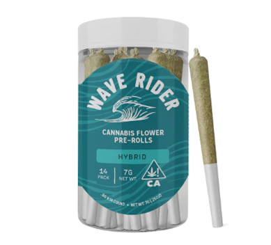 Wave Rider - Wave Rider 14pk Prerolls 7g Magnum OG Main Image