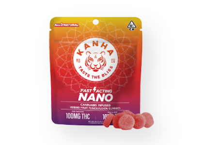 KANHA - Kanha Gummies Nano Fruit Punch Fusion