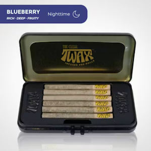 THE CLEAR - Twax | Blueberry | Infused 5pk/3g