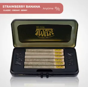Twax | Strawberry Banana | Infused 5pk/3g