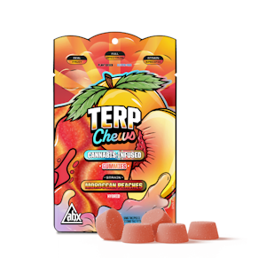ABX - ABX - 100mg Terp Chews - 20ct - Moroccan Peaches