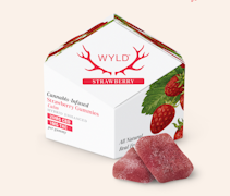 Wyld Gummies Strawberry CBD 20:1