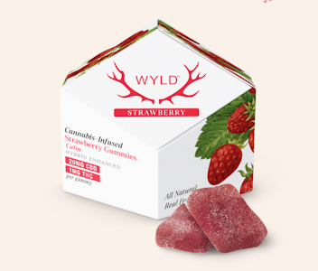 WYLD - Wyld Gummies Strawberry CBD 20:1