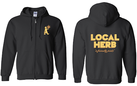 Phantom Chicken - Black, Small, Zip Up