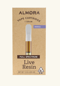 Almora - God's Gift | 1g | Live Resin Cartridge | Almora