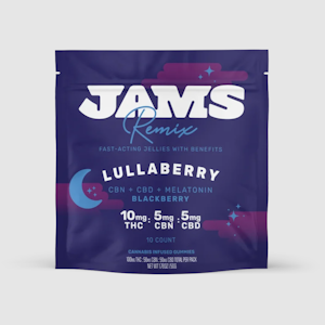 JAMS - Lullaberry 2:1:1 THC:CBN:CBD + Melatonin 