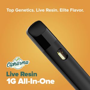 CT Pharma - Snow Drift Live Resin AIO 1g T714 S 26575