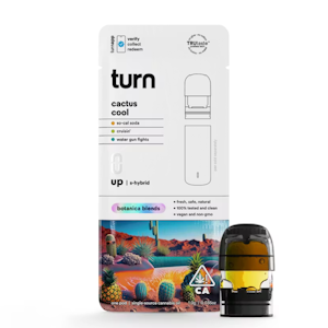 turn - TURN cactus cool (s-hybrid) / botanica blends / 1g pod