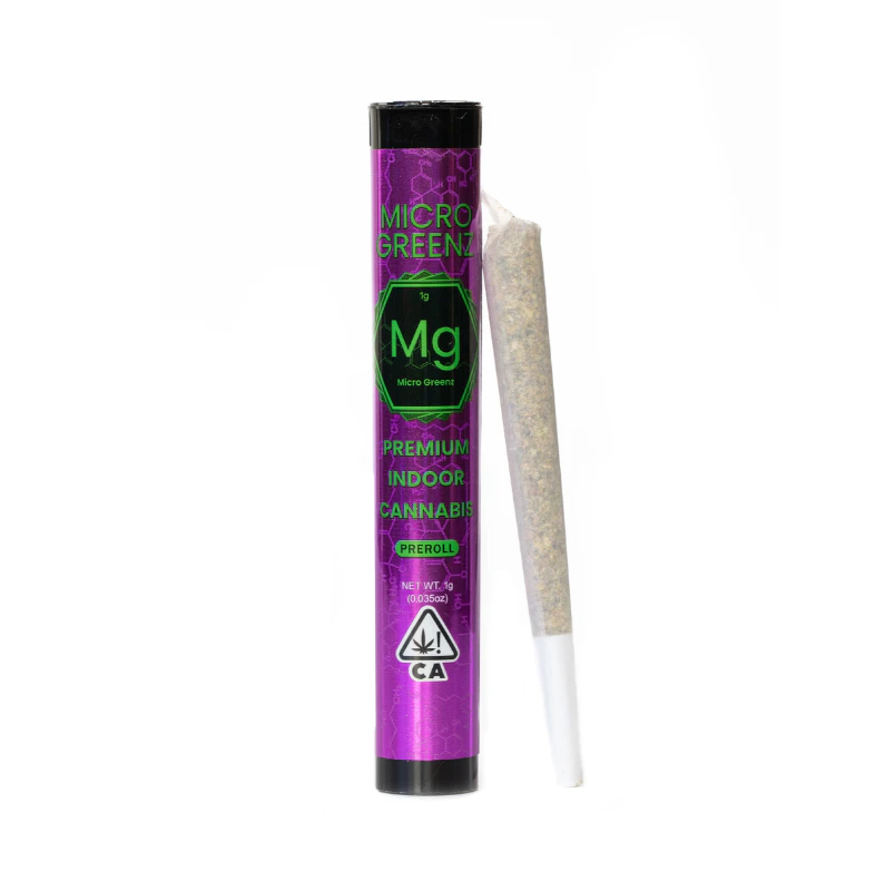 Micro Greenz - Micro Greenz | Preroll | 1g | S | Lemon Z x Rainbow Runtz Main Image