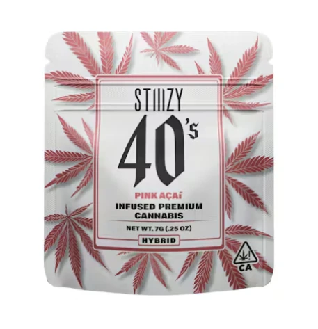 STIIIZY - Pink Acai | 7g | Infused 40's Flower | STIIIZY Main Image